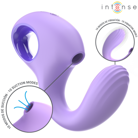 INTENSE - BAXTER VIBRATOR  STIMULATOR VIOLET REMOTE CONTROL