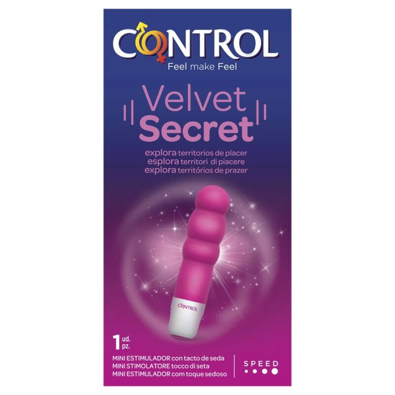 CONTROL - VELVET SECRET MINI STIMULATOR - Billede 4