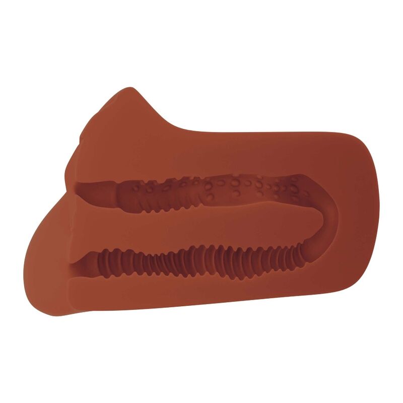 PDX PLUS - PICK YOUR PLEASURE DOUBLE BROWN MASTURBATOR - Billede 3
