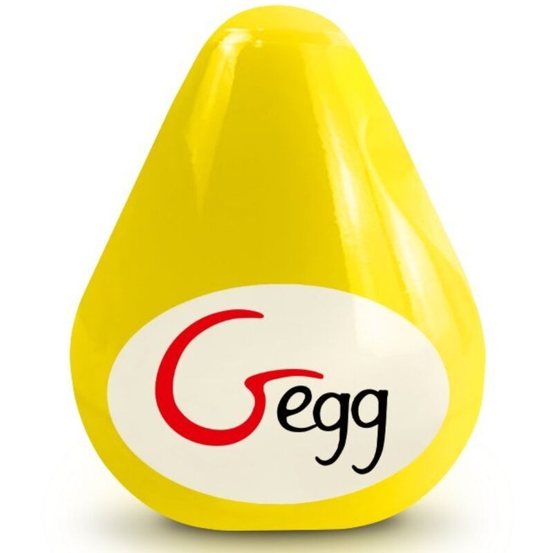 G-VIBE - REUSABLE YELLOW TEXTURED MASTURBATOR EGG - Billede 2
