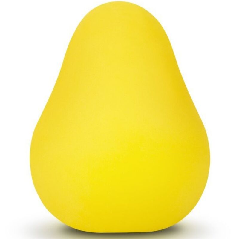 G-VIBE - REUSABLE YELLOW TEXTURED MASTURBATOR EGG - Billede 3