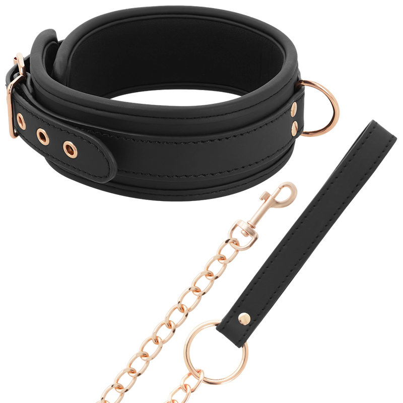 COQUETTE CHIC DESIRE - FANTASY VEGAN LEATHER COLLAR WITH NEOPRENE LINING - Billede 2