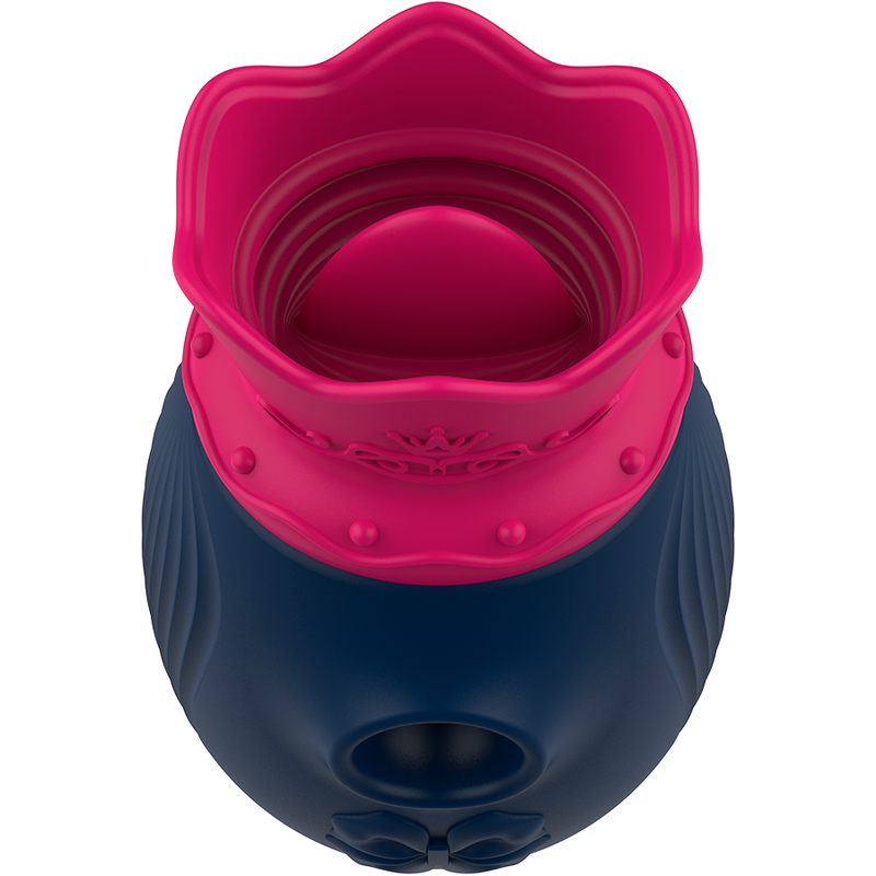 INTENSE - CLIT STIMULATOR 10 LICKING AND SUCTION FREQUENCIES - BLUE - Billede 5