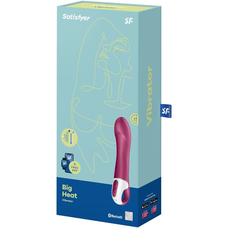 SATISFYER - BIG HEAT GSPOT VIBRATOR - Billede 4
