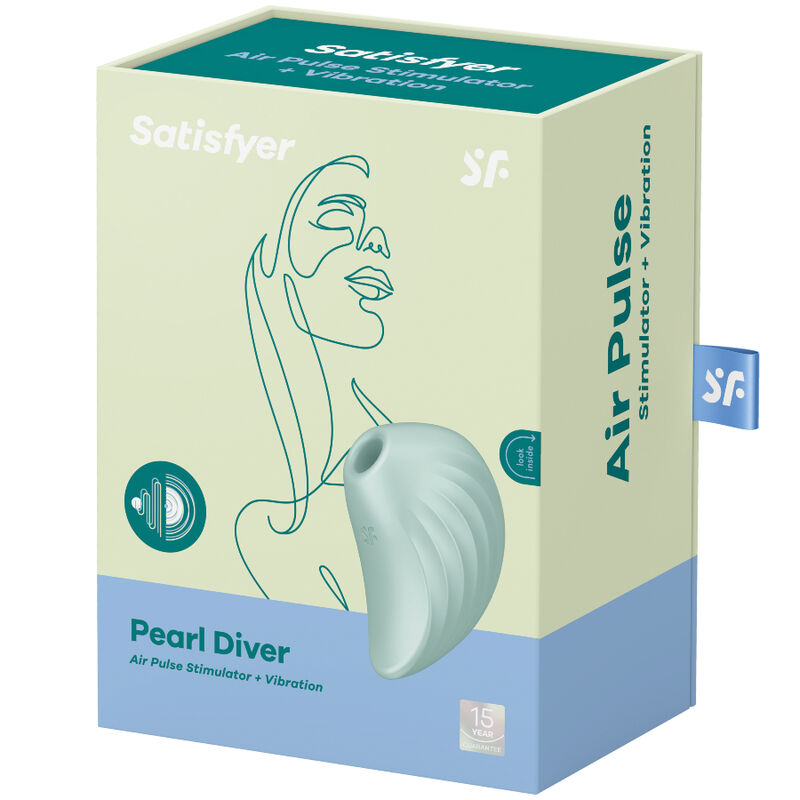 SATISSATISFYER - PEARL DIVER AIR PULSE STIMULATOR - Billede 4