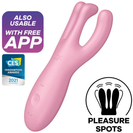 SATISFYER - THREESOME 4 VIBRATOR