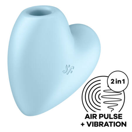 SATISFYER - CUTIE HEART AIR PULSE STIMULATOR