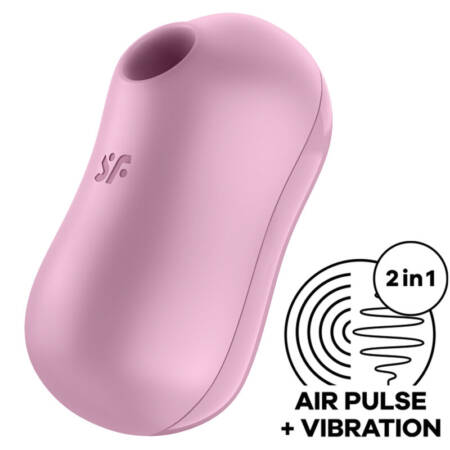 SATISFYER - COTTON CANDY AIR PULSE STIMULATOR