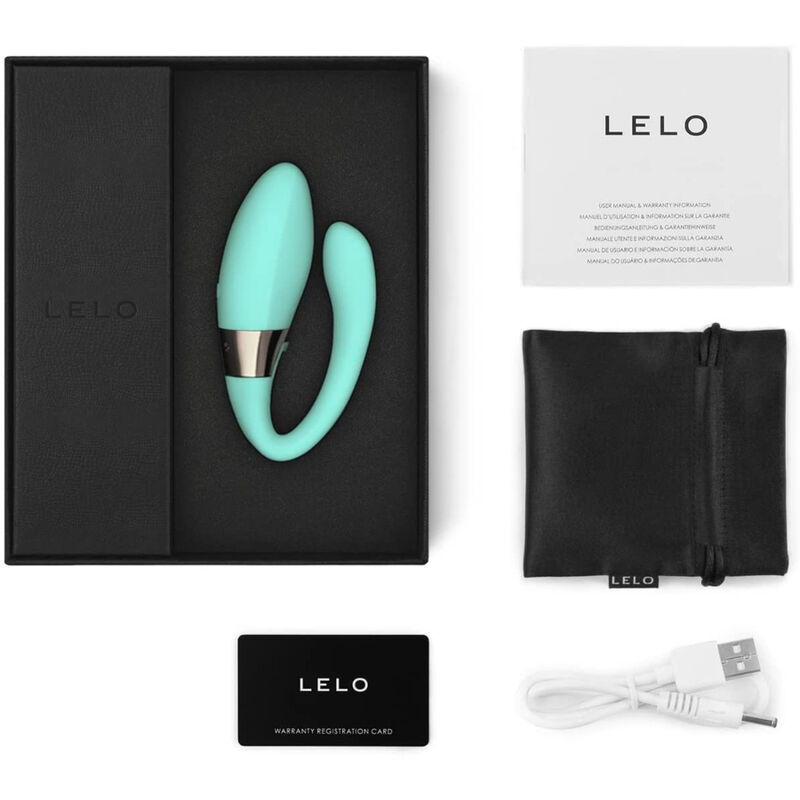 LELO - TIANI HARMONY AQUA GREEN COUPLE MASSAGER - Billede 2