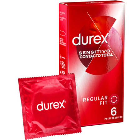 DUREX - SENSITIVE CONTACT TOTAL 6 STK