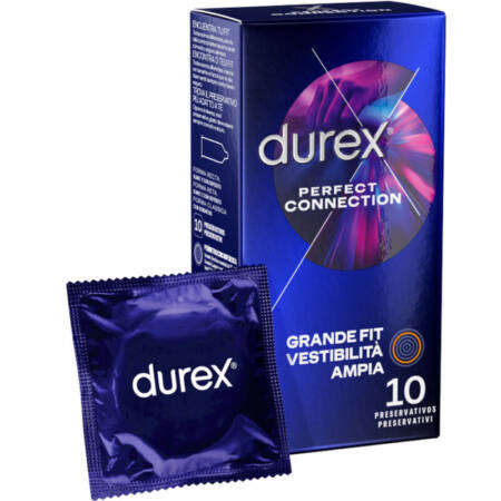 DUREX - PERFECT CONNECTION SILICONE EXTRA LUBRIFICATION 10 STK