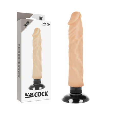 BASECOCK - REALISTISK VIBRATOR 20 CM