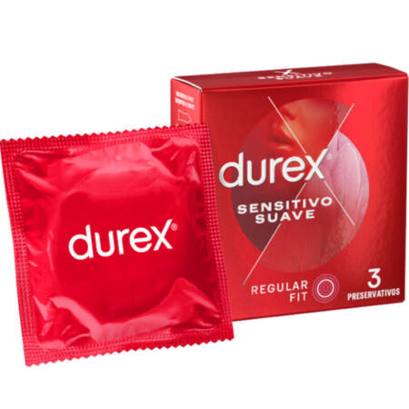 DUREX - SOFT AND SENSITIVE 3 STK
