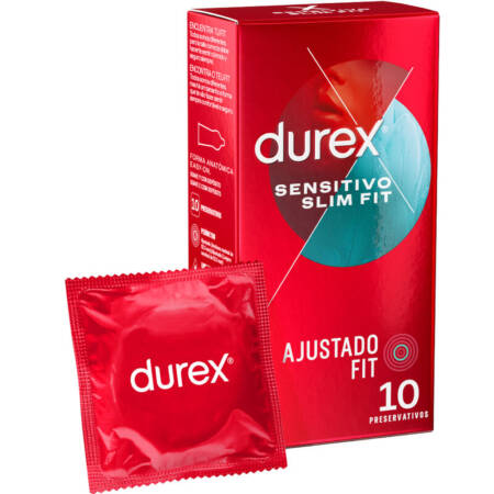 DUREX - SENSITIVE SLIM FIT 10 STK