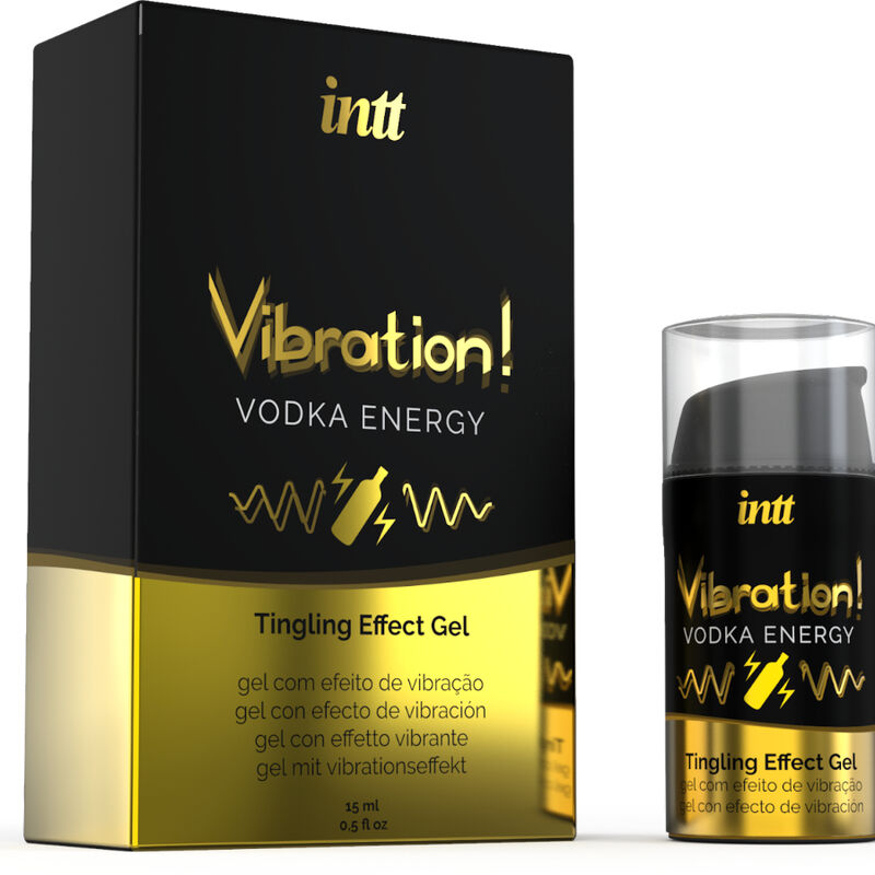 INTT - POWERFUL INTIMATE STIMULANT LIQUID VIBRATING GEL VODKA 15ML - Billede 2