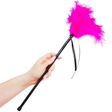 SECRETPLAY - PINK FEATHERS 40 CM