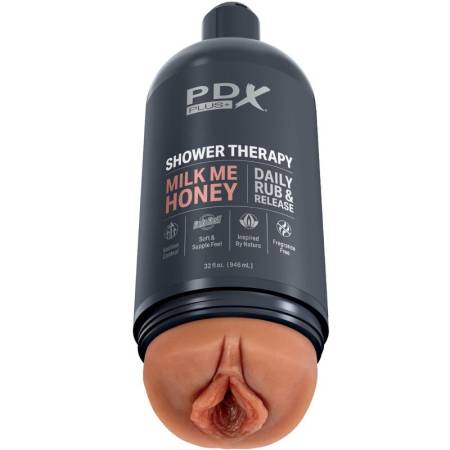 PDX PLUS – STROKER MASTURBATOR DISCRETE BOTTLE DESIGN MILK ME HONEY CANDY SHAMPOO