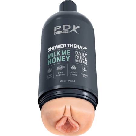 PDX PLUS – STROKER MASTURBATOR DISCREET DESIGN OF MILK ME HONEY SHAMPOO BOTTLE