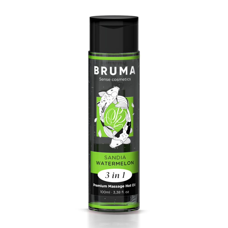 BRUMA – PREMIUM MASSAGE HOT OIL WATERMELON 3 IN 1 – 100 ML