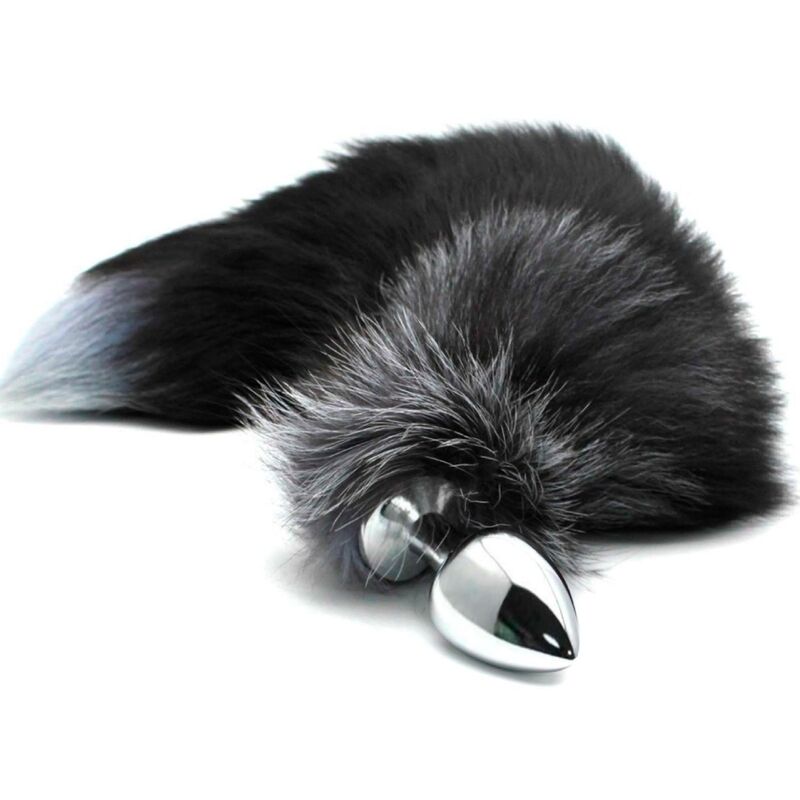 ALIVE - ANAL PLEASURE PLUG METAL FOX TAIL SIZE S - Billede 3