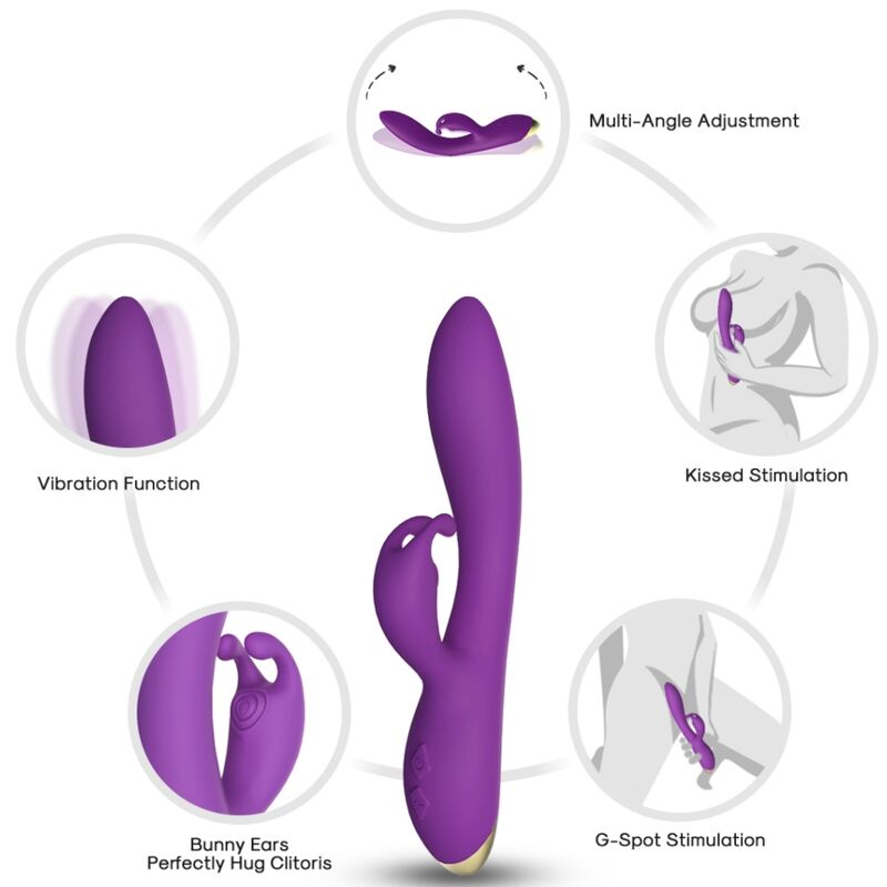 ARMONY - BONNIE VIBRATOR RABBIT PURPLE - Billede 2