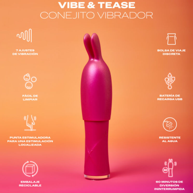 DUREX - TOY VIBE TEASE VIBRATOR - Billede 2