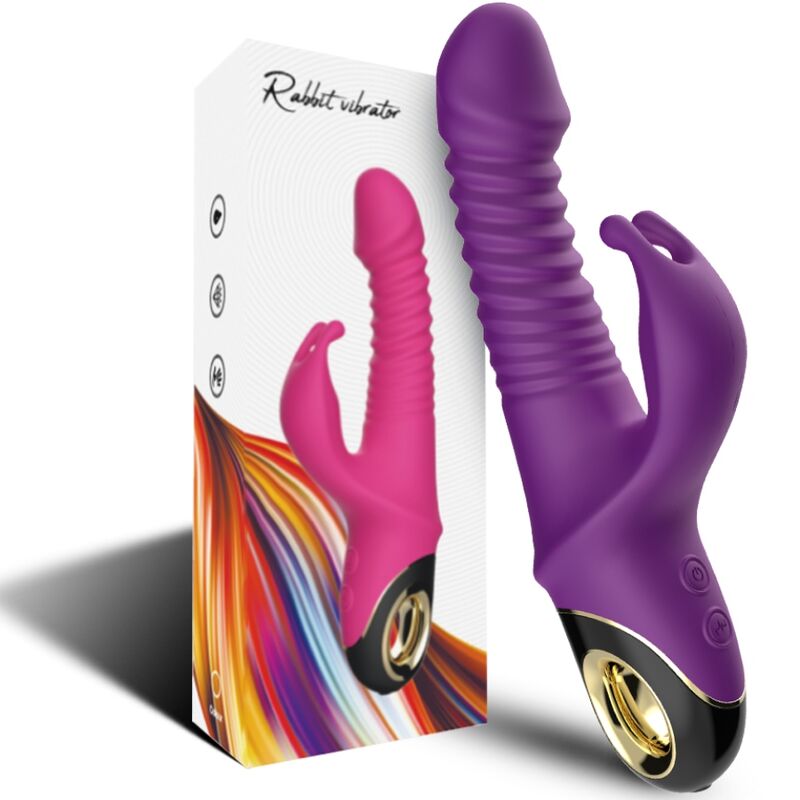 ARMONY - ZING DILDO VIBRATOR RABBIT PURPLE - Billede 5
