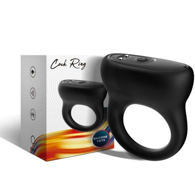 ARMONY - RING VIBRATOR BLACK - Billede 5