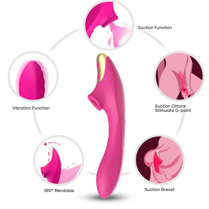 ARMONY - DUDU LICKING VIBRATING CLIT FUCHSIA - Billede 2