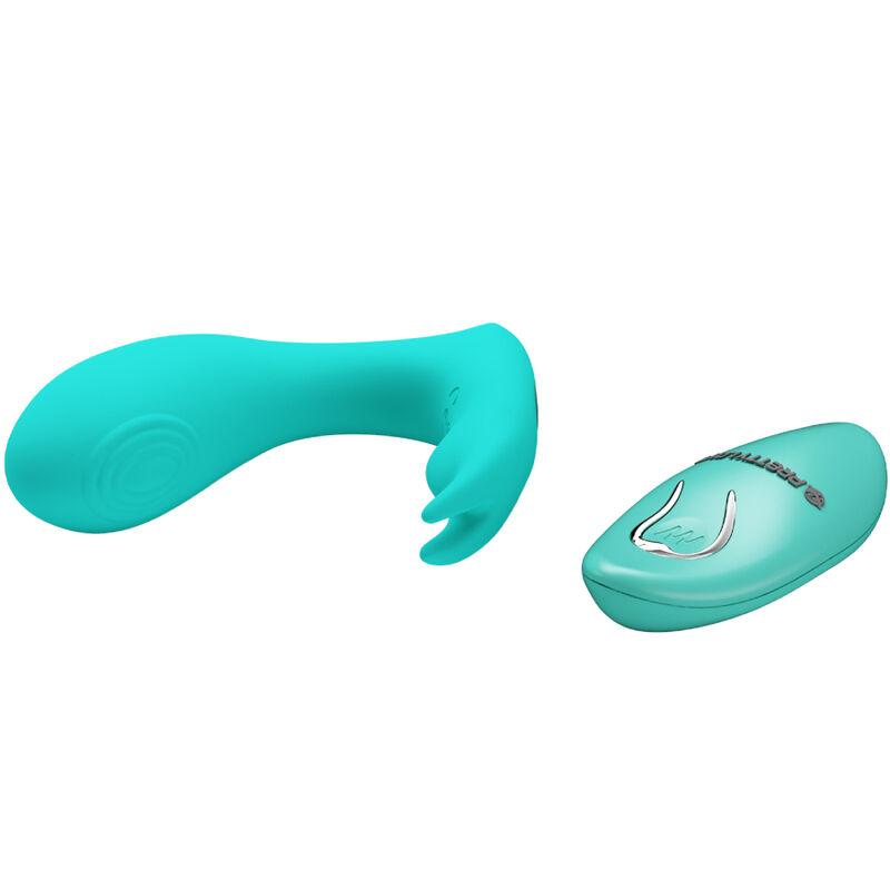 PRETTY LOVE - IDABELLE VIBRATION PULSATION REMOTE CONTROL BLUE - Billede 3