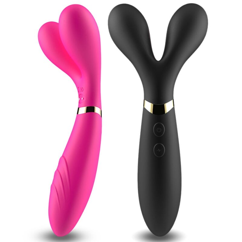 ARMONY - Y-WAND MASSAGER VIBRATOR DOUBLE HEAD FUCHSIA - Billede 4