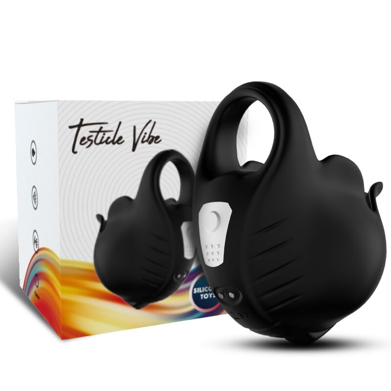 ARMONY - CUPPING VIBRATOR RING REMOTE CONTROL BLACK - Billede 4