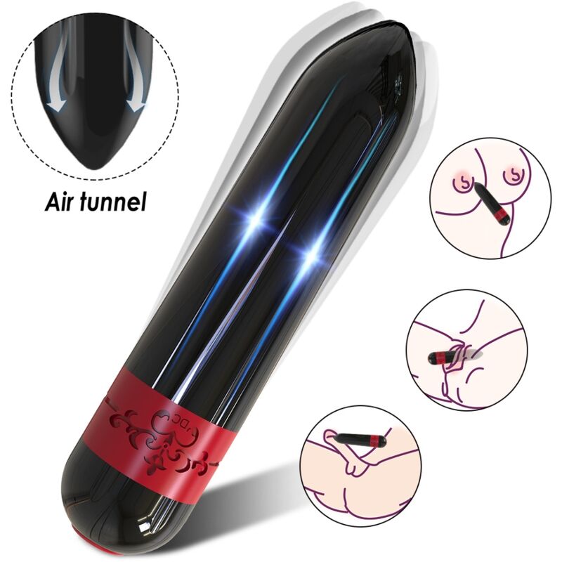 ARMONY - ROCKET VIBRATOR BULLET BLACK - Billede 3