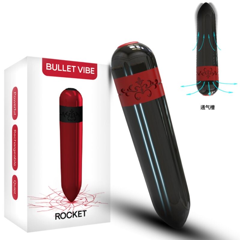 ARMONY - ROCKET VIBRATOR BULLET BLACK - Billede 4