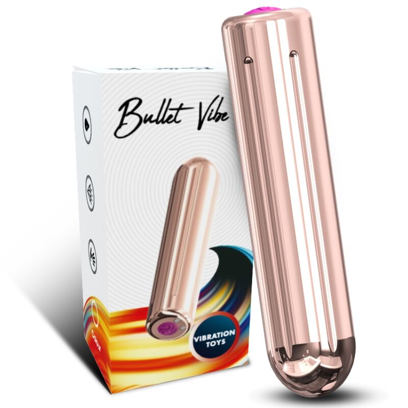 ARMONY - WARHEAD VIBRATOR BULLET GOLDEN 2 CM x 8.8 CM - Billede 4
