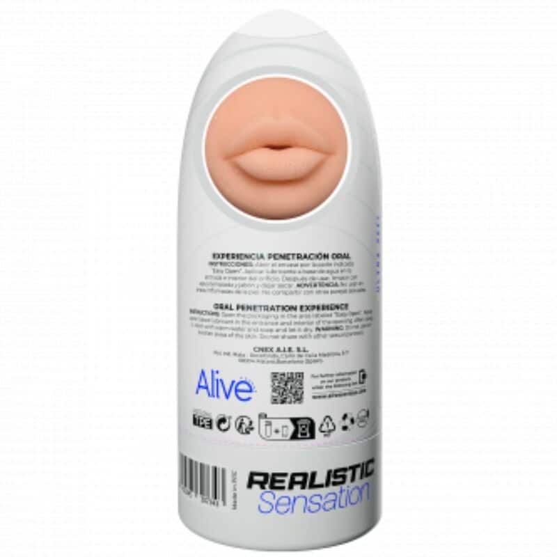 ALIVE - FLEX MALE MASTURBADOR ORAL SIZE M - Billede 3