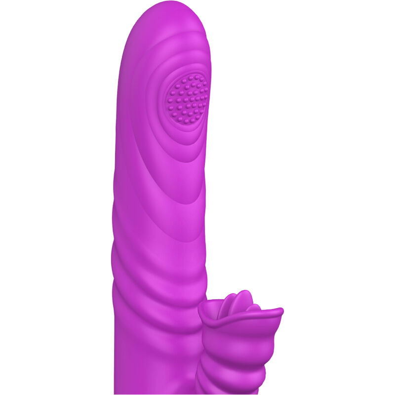 ARMONY - ANGELIA MULTIFUNCTION VIBRATOR WITH STIMULATING TONGUE VIOLET HEAT EFFECT - Billede 2