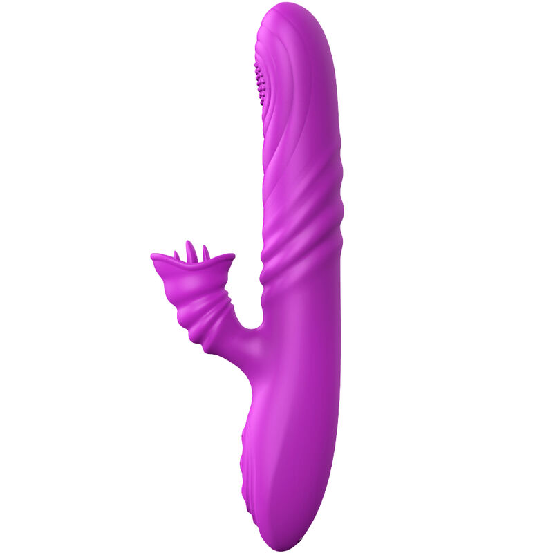 ARMONY - ANGELIA MULTIFUNCTION VIBRATOR WITH STIMULATING TONGUE VIOLET HEAT EFFECT - Billede 3
