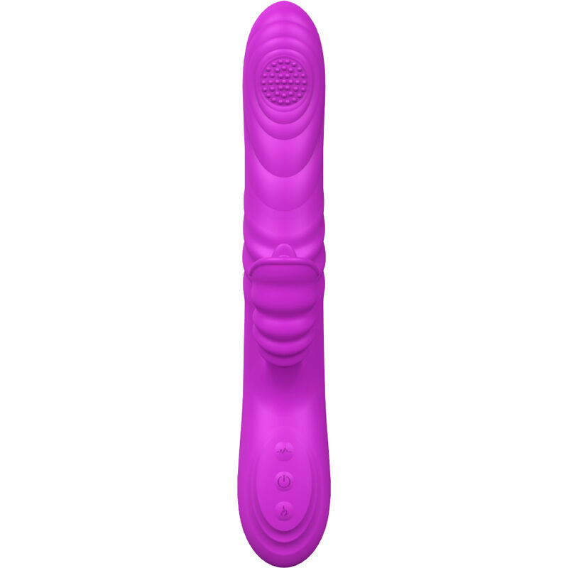 ARMONY - ANGELIA MULTIFUNCTION VIBRATOR WITH STIMULATING TONGUE VIOLET HEAT EFFECT - Billede 5