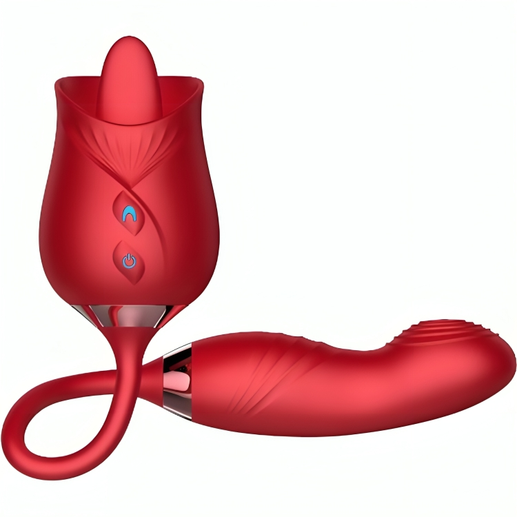 ARMONY - DELIGHT FLOWER VIBRATOR BUMPING WITH RED TONGUE - Billede 2
