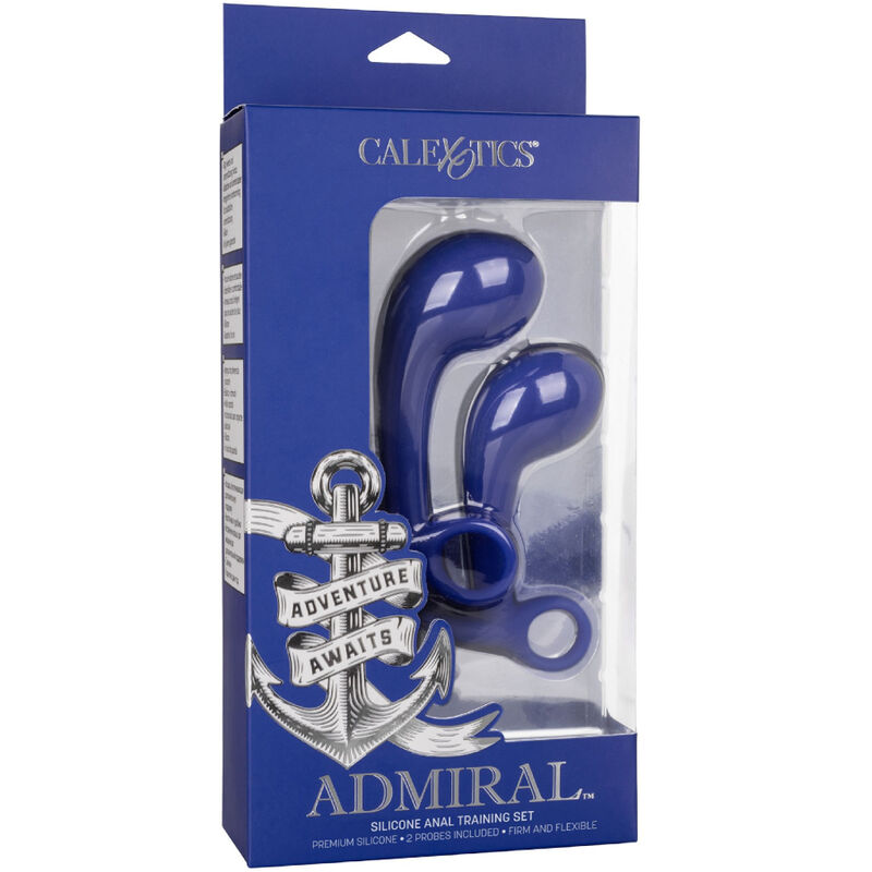 CALEXOTICS - ADMIRAL SET 2 ANAL PLUG BLUE - Billede 5