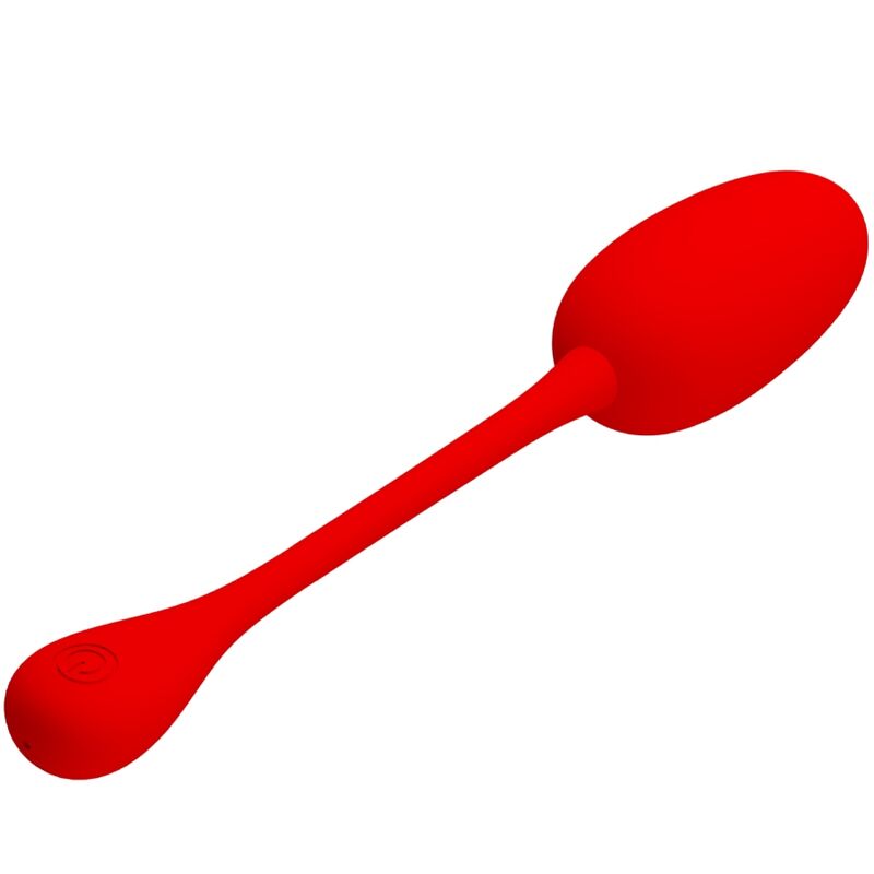 PRETTY LOVE - KNUCKER RED RECHARGEABLE VIBRATING EGG - Billede 2