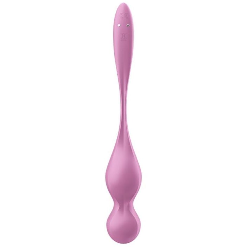 SATISFYER - LOVE BIRDS VIBRATING KEGEL BALLS PINK - Billede 2