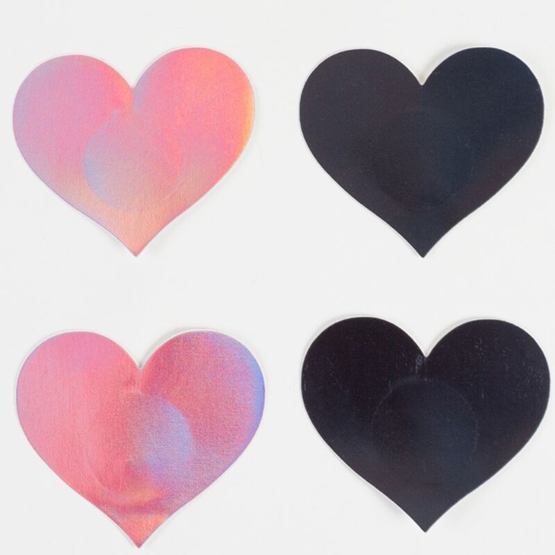 SECRET PLAY - WOW BOOBS! HEART NIPPLE COVERS - Billede 2