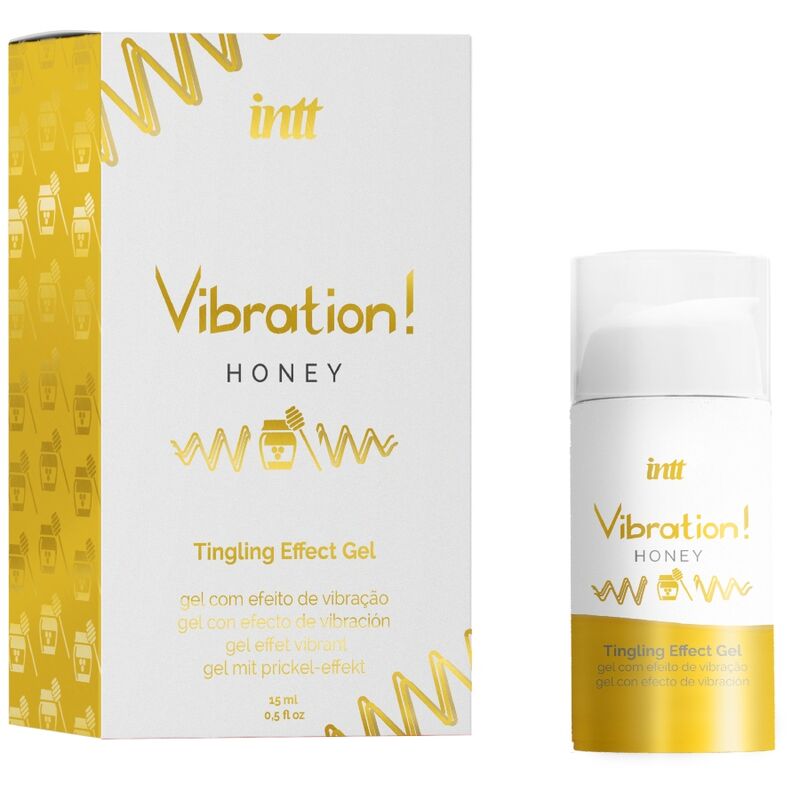 INTT - POWERFUL INTIMATE STIMULANT HONEY LIQUID VIBRATOR GEL 15 ML - Billede 2