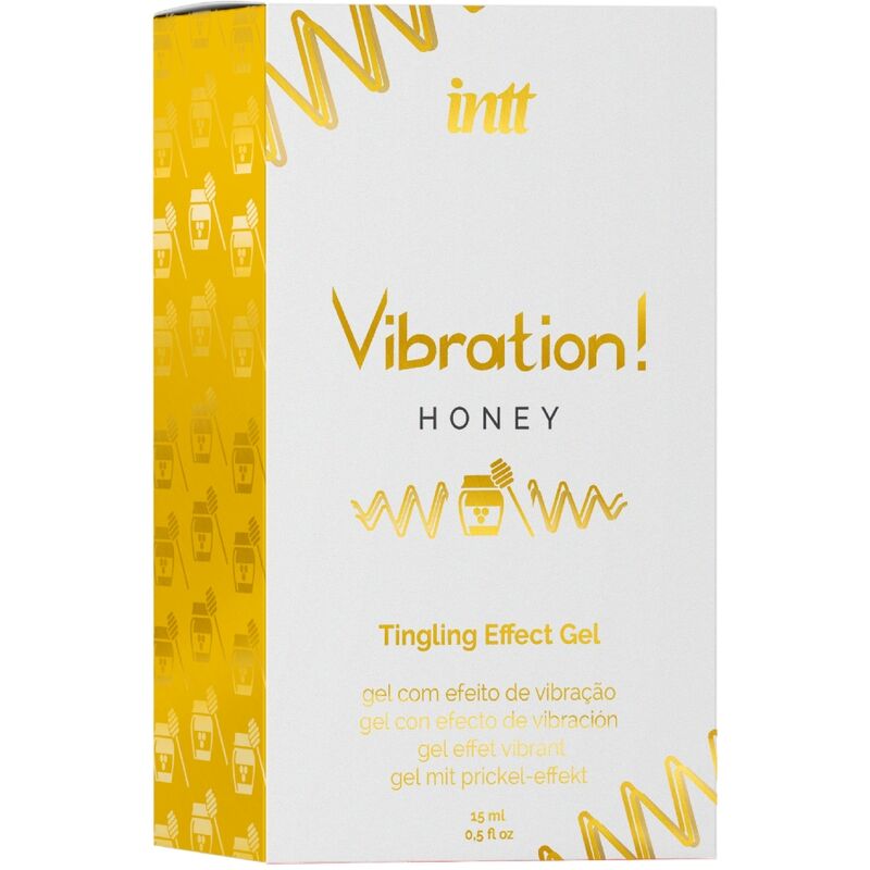 INTT - POWERFUL INTIMATE STIMULANT HONEY LIQUID VIBRATOR GEL 15 ML - Billede 3