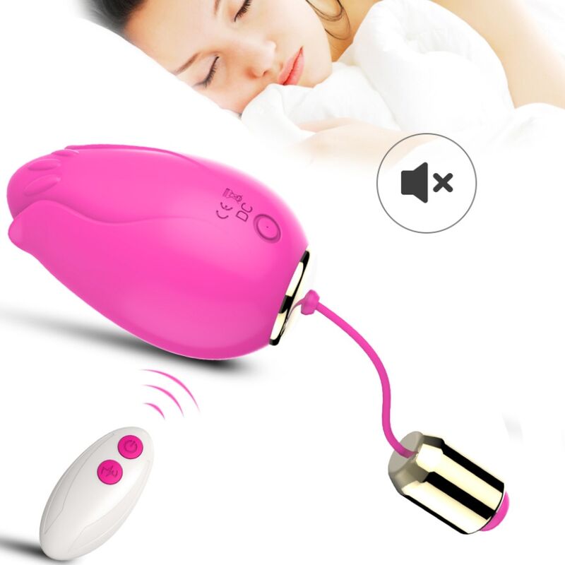 ARMONY - MANDALA EGG VIBRATOR G-SPOT REMOTE CONTROL FUCHSIA - Billede 2