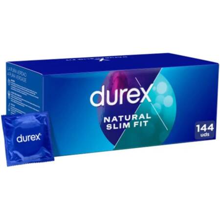 DUREX - NATURAL SLIM FIT BASIC 144 STK