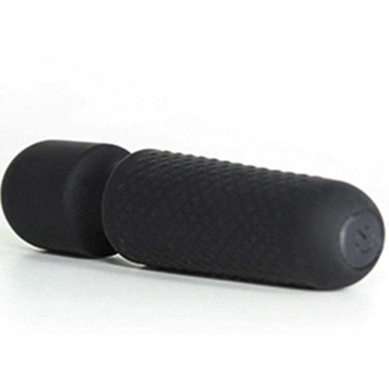 ARMONY - YOUR MAGIC MASSAGER VIBRATOR RECHARGEABLE 10 VIBRATIONS WAND DOTS BLACK - Billede 2