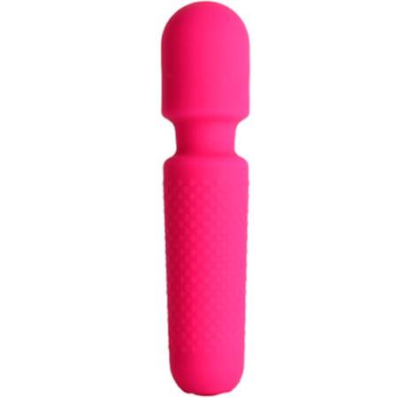 ARMONY - YOUR MAGIC MASSAGER  VIBRATOR RECHARGEABLE 10 VIBRATIONS WAND DOTS PINK
